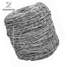 Medidor de tela de alambre de hierro con púas Rollo de alambre de púas